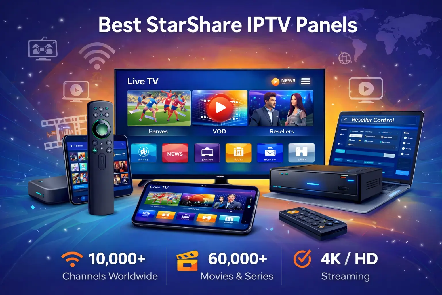 StarShare IPTV Panels team and IPTV service experience in Pakistan with high-quality streaming and reseller panel solutions